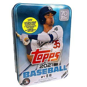 MLB Topps 2021 Series 1 Baseball Trading Tin